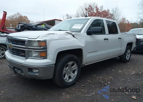 2014 Chevrolet Silverado 1500 2Lt из США, поврежденный, VIN 3GCUKREC1EG122470